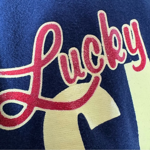 Tweety bird sweater zip up hoodie lucky chich with sparkly red and cute decal - Picture 3 of 8